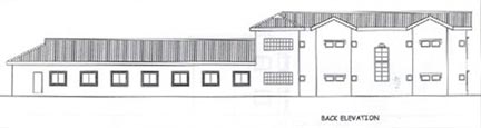 back elevation